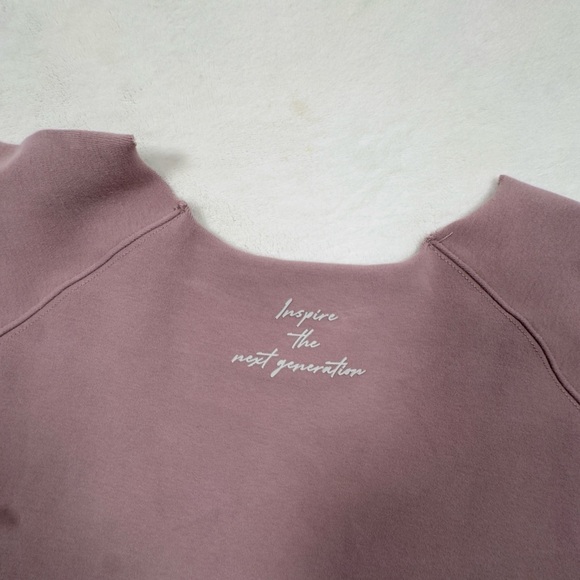 YoungLA Mauve Crewneck Sweatshirt - XXL - “Inspire the Next Generation” - Picture 6 of 7